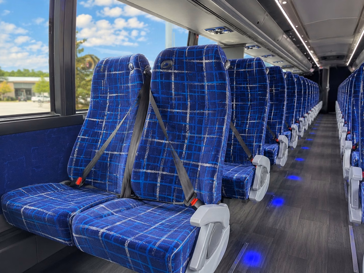 rapid city charter bus interior